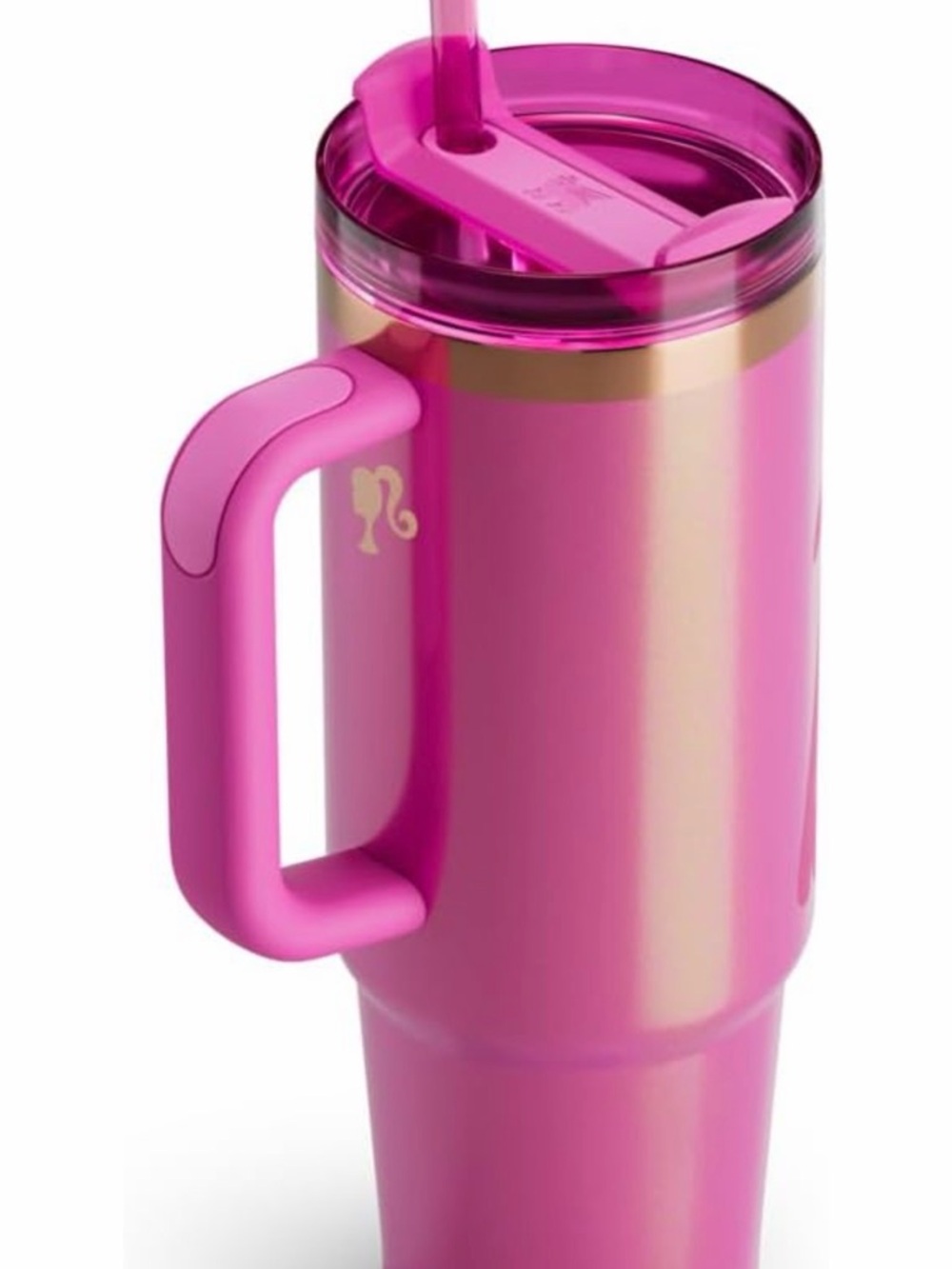 Stanley x Barbie Pink Insulated Travel Tumbler with Straw LIMITED EDITION🎉 30 oz - Picture 4 of 6